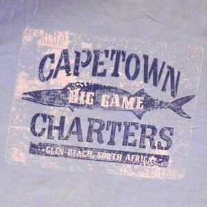 St. John' Bay Mens T-Shirt 3XL Blue Crew Neck Cotton